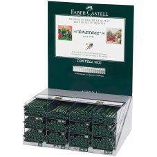 Карандаш ч/г Faber-Castell \"Castell 9000\" ассорти, заточен., дисплей