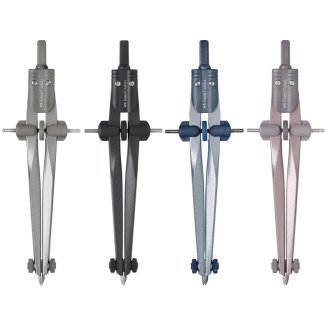 Циркуль Faber-Castell \"Stream 2020\", + грифели, пластиковый футляр