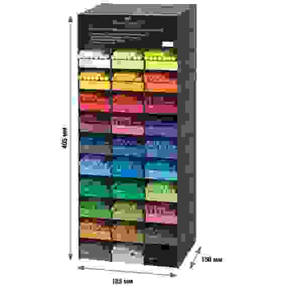 Дисплей с каранд.акв.худ. Faber-Castell \"Albrecht Dürer Magnus\",утолщ.,заточ.,ассорт.,30цв.,360 пред