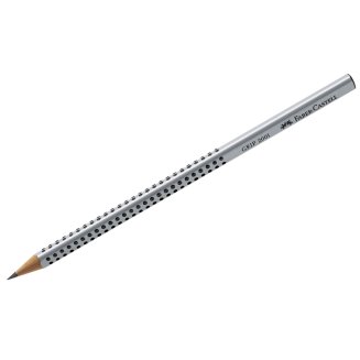 Карандаш Faber-Castell \"Grip 2001\" чернографитный, твердость 2H, трехгранный, заточенный