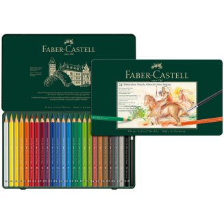 Карандаши Faber-Castell \"Albrecht Dürer Magnus\" акварельные художественные, набор из 24 цветов