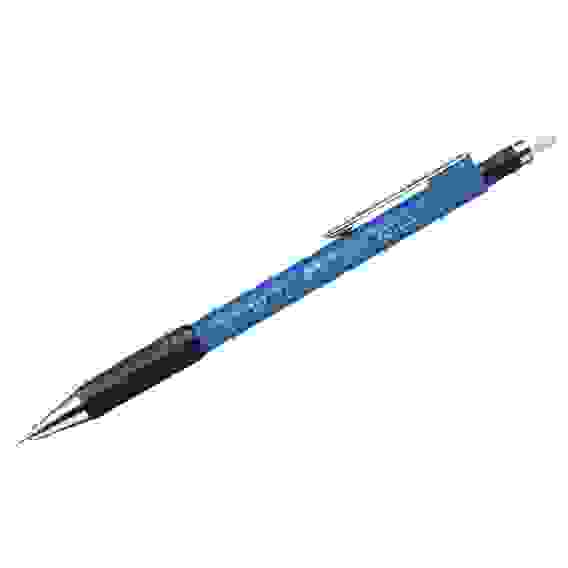 Карандаш механический Faber-Castell "Grip 1347" B, 0,7мм, грип, с ласт., автоподача грифеля, голубой