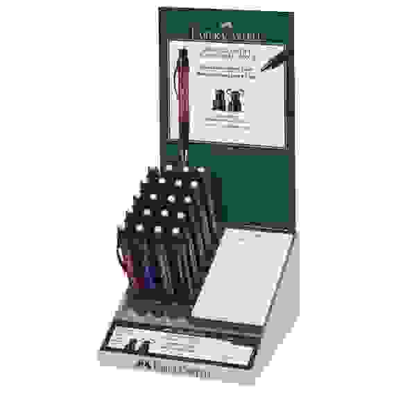 Карандаш механический Faber-Castell "Grip Plus", 0,7мм, грип, с ластиком, ассорти, дисплей