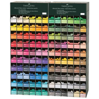 Дисплей карандашей акварельных худож. Faber-Castell \"Albrecht Dürer\", с наполн., ассорти, 120 цв.