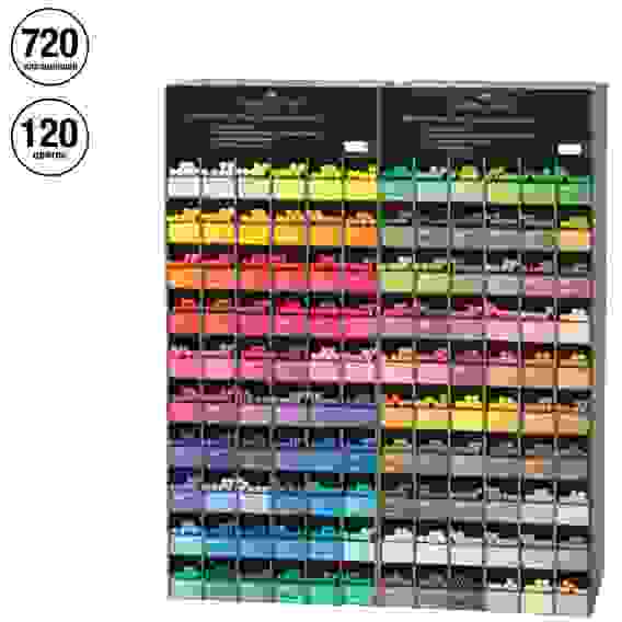 Дисплей карандашей акварельных худож. Faber-Castell "Albrecht Dürer", с наполн., ассорти, 120 цв.