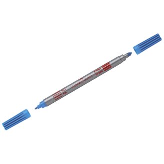 Фломастеры двусторонние Faber-Castell в наборе из 10цв., смываемые в пластиковой упаковке