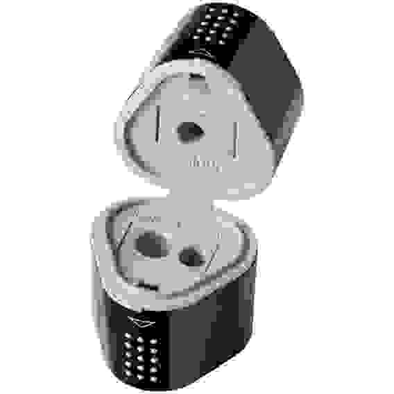 Набор карандашей ч/г Faber-Castell "Grip 2001", 3шт., трехран., заточен., ластик, точилка, черный б