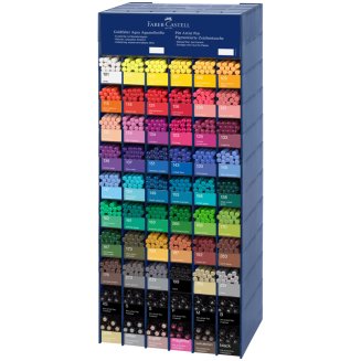 Дисплей художественных принадлежностей\"Goldfaber Aqua\" и \"Pitt Artist Pen\", с наполн., 696 предметов