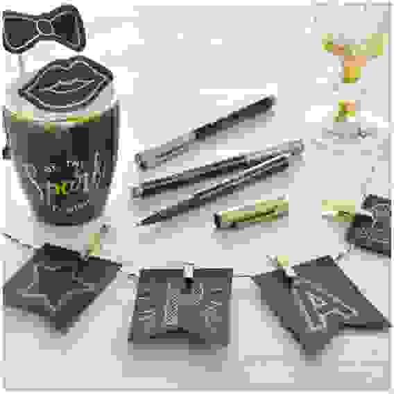 Набор маркеров для декорирования Faber-Castell \"Metallics\", 6 цв, металлик, пулевидный, 1,5мм, блист