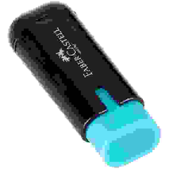 Точилка пластиковая с ластиком Faber-Castell \"Combi\", 1 отверстие, контейнер, ассорти