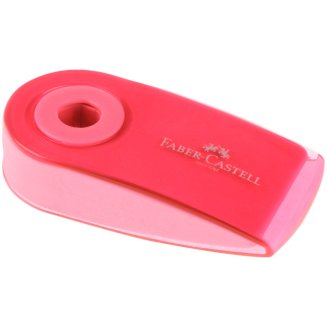 Карандаш механический Faber-Castell "Tri Click", 2B, 0,7мм, с ласт+грифели 20шт, 0,7мм+ластик "Sleev