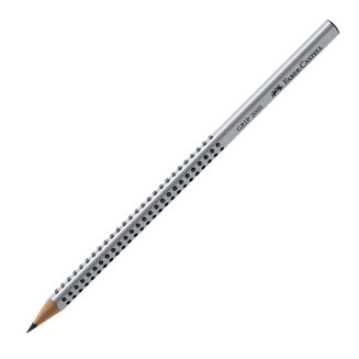 Карандаш Faber-Castell \"Grip 2001\" чернографитный, твердость 2B, трехгранный, заточенный