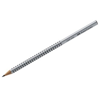 Карандаш Faber-Castell \"Grip 2001\" чернографитный, твердость B, трехгранный, заточенный