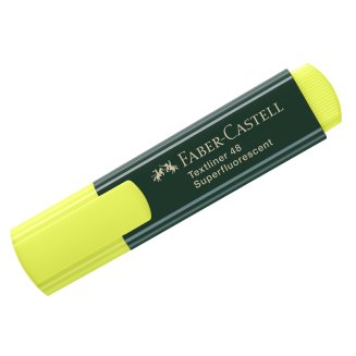 Текстовыделители Faber-Castell \"48\" в наборе из 4цв., скошенные