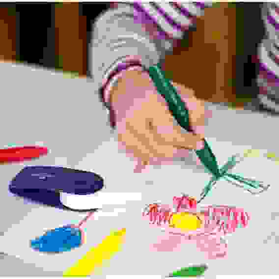 Мелки Faber-Castell \"Grip\" пластиковые, трехгран.в картонной упаковке, 12цв.