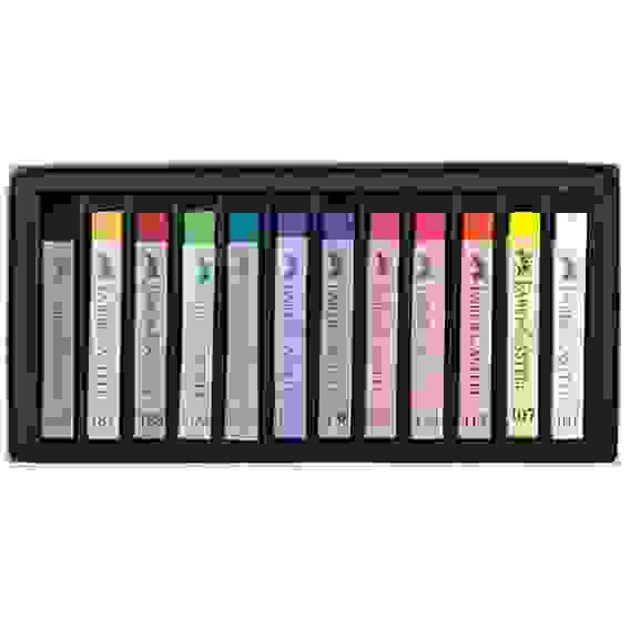 Пастель Faber-Castell \"Soft pastels\" в наборе из 12 цветов, в картонной упаковке