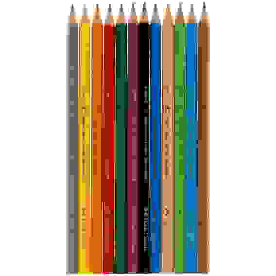 Карандаши Faber-Castell цветные, набор из 12 цветов, в карт.упаковке.