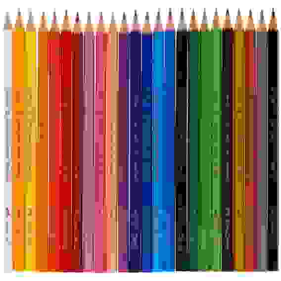 Карандаши Faber-Castell цветные, набор из 24 цветов, в карт.упаковке.