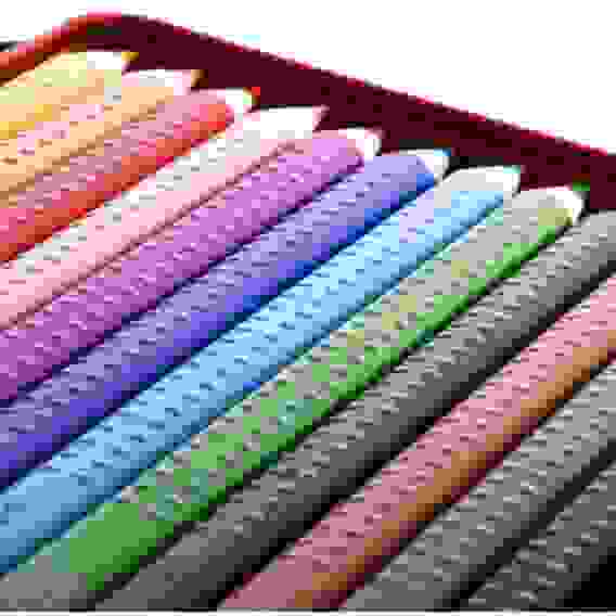 Карандаши Faber-Castell "Grip" цветные, трехгранные, набор из 12 цветов в металлической коробке