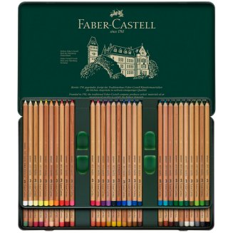 Карандаши Faber-Castell \"Pitt Pastel\" пастельные в наборе из 60 цветов в металлической коробке