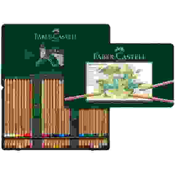 Карандаши Faber-Castell "Pitt Pastel" пастельные в наборе из 60 цветов в металлической коробке