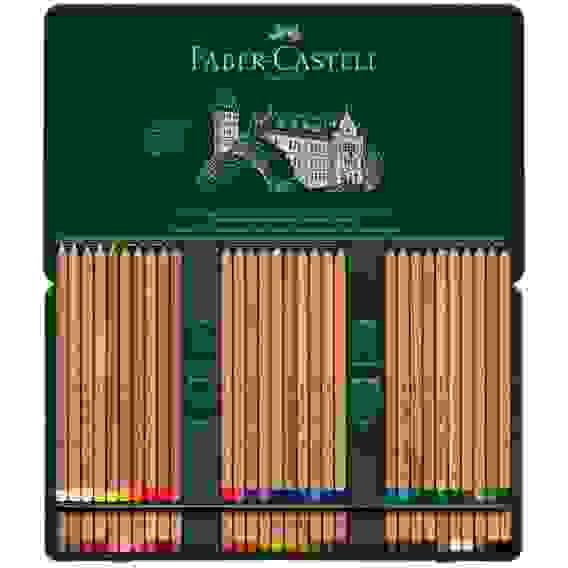 Карандаши Faber-Castell "Pitt Pastel" пастельные в наборе из 60 цветов в металлической коробке