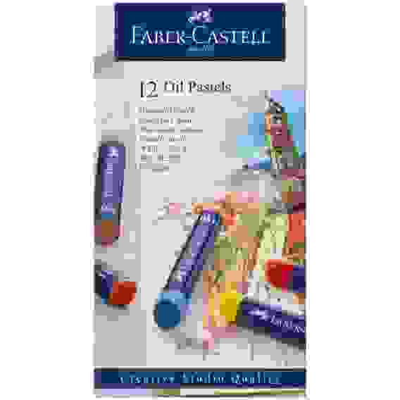 Пастель масляная Faber-Castell \"Oil Pastels\", 12 цветов, картон. упак.
