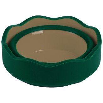 Стакан Faber-Castell \"Clic&amp;Go\" для воды складной, темно-зеленый