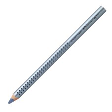 Карандаш Faber-Castell \"Jumbo Grip\" чернограф., трехгр.,антискольз.покрытие, синий металлик