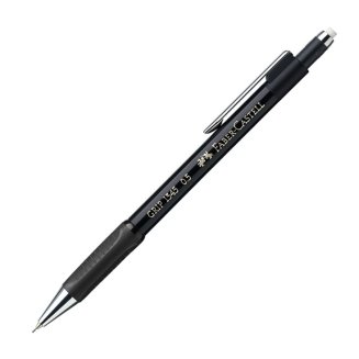 Карандаш Faber-Castell \"Grip 1345\" механический, 0,5 мм, B,грип,с ластиком, автоподача гриф., черный