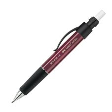Карандаш механический Faber-Castell \"Grip Plus\", 1,4мм, грип, с ластиком, бордовый