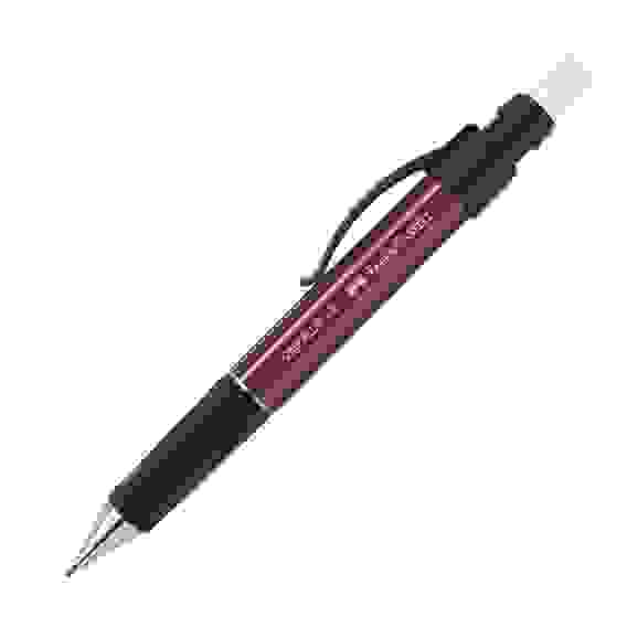 Карандаш механический Faber-Castell "Grip Plus", 1,4мм, грип, с ластиком, бордовый