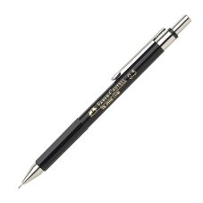 Карандаш Faber-Castell \"TK-Fine 1306\" механический , HB, 0,5мм, с ластиком, в черном корпусе