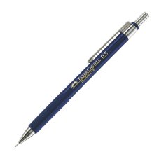 Карандаш Faber-Castell \"TK-Fine 1306\" механический, твердость HB, 0,7мм, с ластиком, в синем корпусе