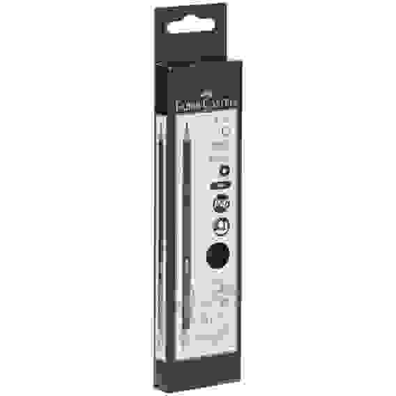 Карандаш Faber-Castell \"1112\" чернографитный, твердость HB, заточенный, с ластиком