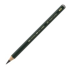Карандаш Faber-Castell \"Castell 9000 Jumbo\" чернографитный утолщенный, твердость 4B, заточенный