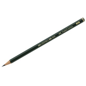 Карандаш Faber-Castell \"Castell 9000\" чернографитный, твердость 5B, заточенный