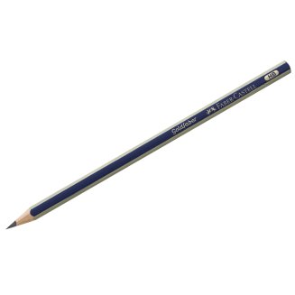 Карандаш Faber-Castell \"Goldfaber 1221\" чернографитный, шестигранный, твердость HB, заточенный