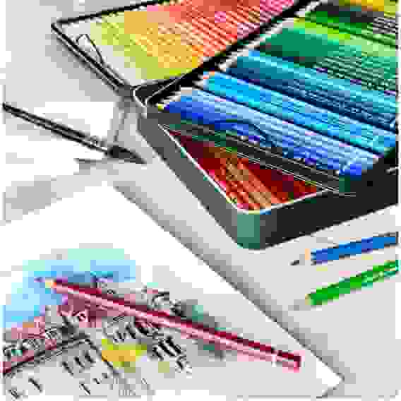 Карандаши Faber-Castell "Albrecht Dürer" акварельные художественные, набор из 120 цв.в метал.коробке