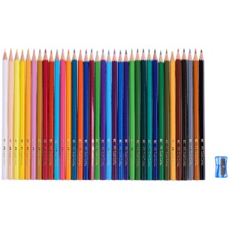 Карандаши Faber-Castell цветные, набор из 36 цветов, в карт.упаковке.