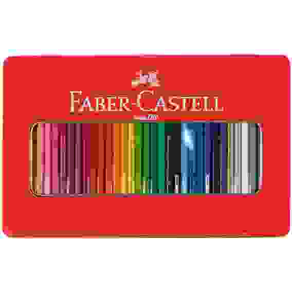 Карандаши Faber-Castell цветные, набор из 36 цветов, в металлической коробке