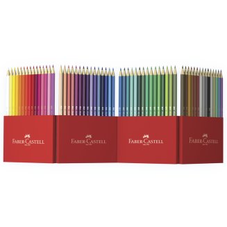 Карандаши Faber-Castell цветные, набор из 60 цветов, карт.подставка