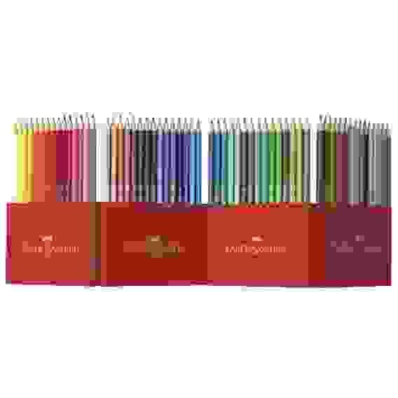 Карандаши Faber-Castell цветные, набор из 60 цветов, карт.подставка