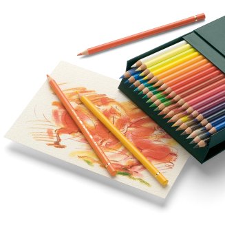 Карандаши Faber-Castell \"Polychromos\" цветные художественные, набор из 36 цветов в студийной коробке
