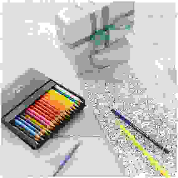 Карандаши Faber-Castell \"Polychromos\" цветные художественные, набор из 36 цветов в студийной коробке