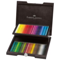 Карандаши Faber-Castell \"Polychromos\" цветные художественные, набор из 72 цветов в дерев. Коробке