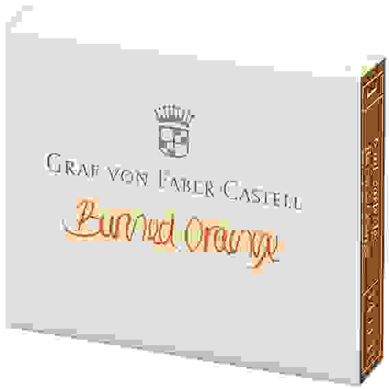 Картриджи Faber-Castell Graf von чернильные, оранжевые, 6 штук в картонной коробке