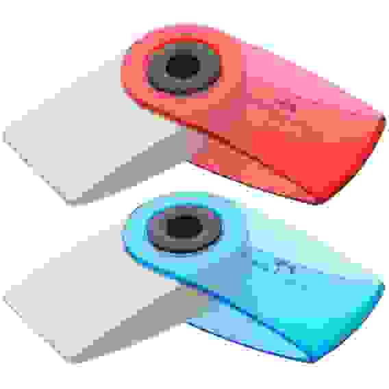 Ластик Faber-Castell "Sleeve Mini" в пластик.футляре, прямоуг.формы, размер 54*25*13мм