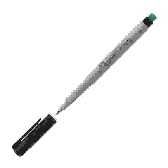 Маркер Faber-Castell "Multimark non permanent" стирающийся, для глад. поверхн. S, черн.,0,4мм,с ласт