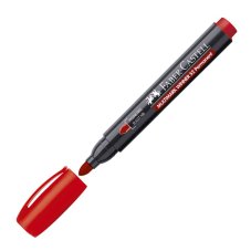 Маркер Faber-Castell \"Multimark Winner 52\" перманентный, универс. красный, 2,8мм
